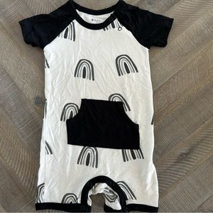 Kyte Baby - Shortall - 12-18mo - Color Midnight Rainbow